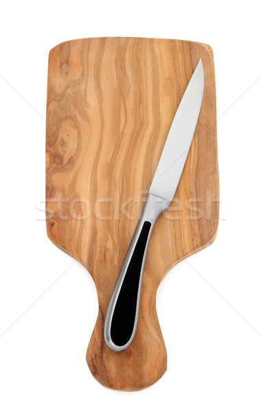 Carving Knife on Chopping Board Stock photo © marilyna