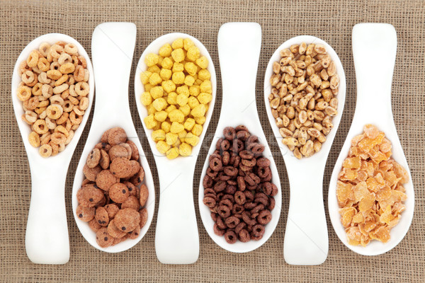 Breakfast Cereal Selection Stock photo © marilyna