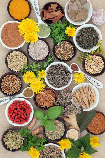 Spices and Herbs Stock photo © marilyna
