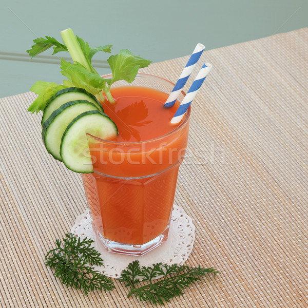 Répalé egészség ital zöldség zeller uborka Stock fotó © marilyna