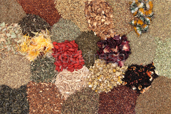 Herb Tea Assortment Stock photo © marilyna