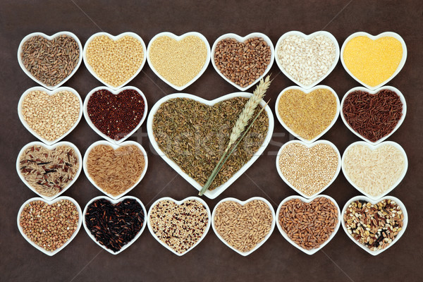 Grain alimentaire céréales coeur [[stock_photo]] © marilyna