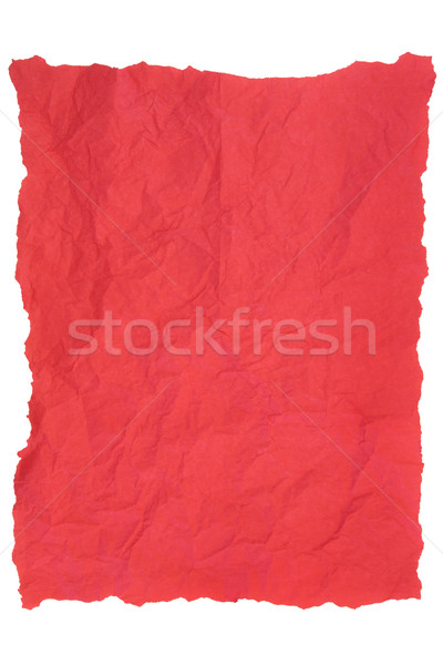 Rot Gewebe Papier weiß Stock foto © marilyna