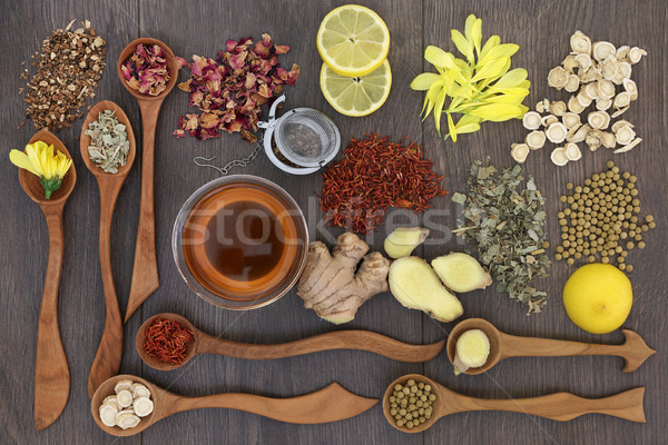 Healthy Herbal Teas Stock photo © marilyna