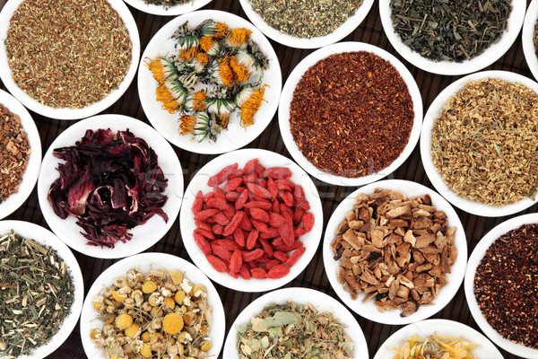 Healthy Herbal Teas Stock photo © marilyna