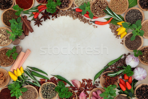 Stock photo: Herbs and Spices
