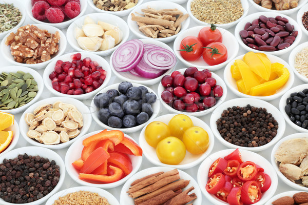 Alimentaire phytothérapie légumes fruits semences Photo stock © marilyna