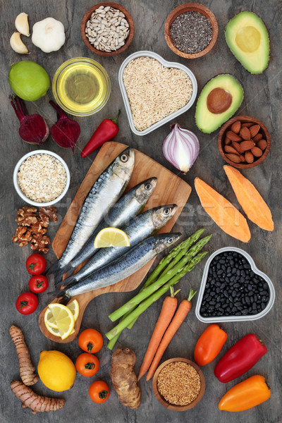 Stock photo: Super Food for a Healthy Heart