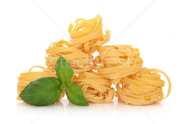 Tagliatelle Pasta Stock photo © marilyna
