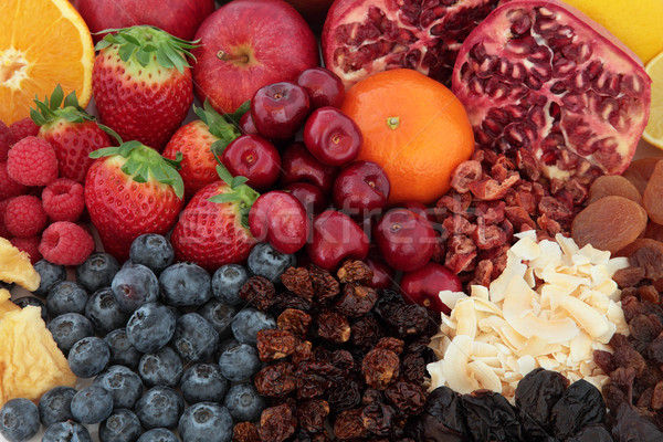 Superfood Fruit Background Stock photo © marilyna
