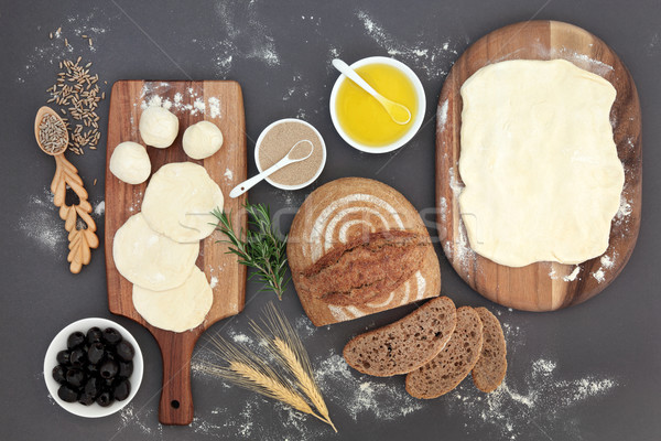 Rustic Bread Baking Stock photo © marilyna