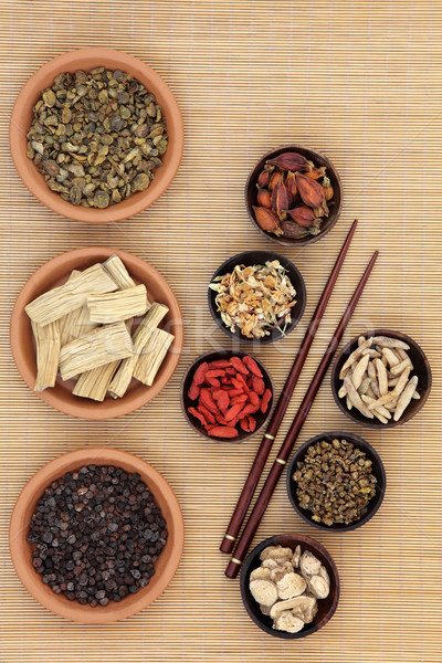 Chinese Healing Herbs Stock photo © marilyna