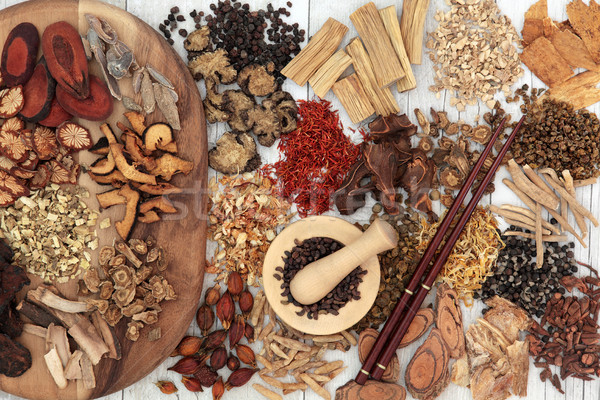 Chinese Herbs Stock photo © marilyna