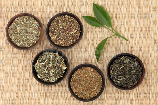 Green Teas Stock photo © marilyna