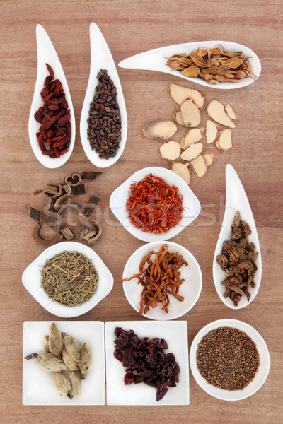 Chinese Herbal  Medicine Stock photo © marilyna