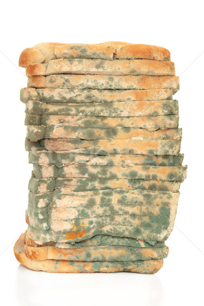 Brot Laib geschnitten weiß ungesund Stock foto © marilyna