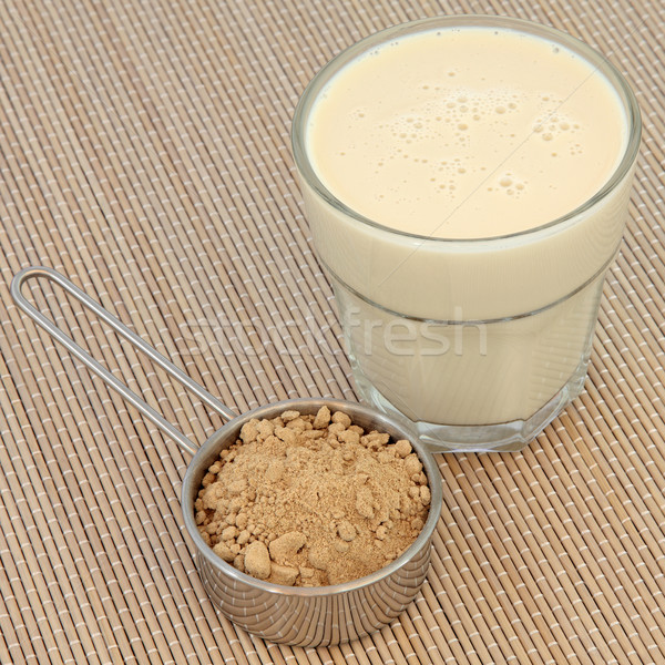 Maca Powder and Drink  Stock photo © marilyna