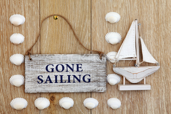 Gone Sailing Stock photo © marilyna