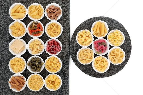 Pasta Selection Stock photo © marilyna