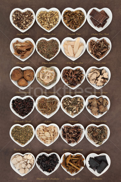 Stock photo: Chinese Herbal Medicine