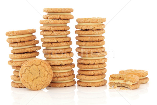 Stockfoto: Vla · room · biscuits · los · witte · achtergrond