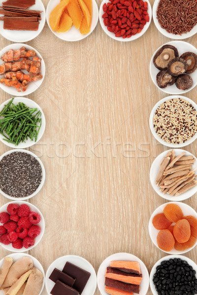 Superfood Border Stock photo © marilyna