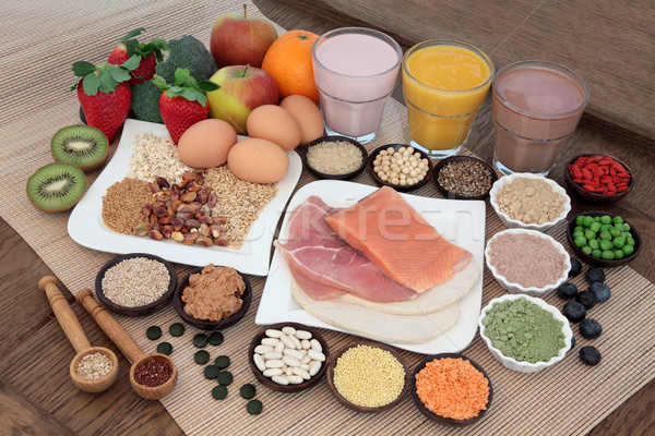 Health and Body Building Food Stock photo © marilyna