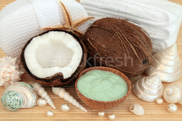Coconut Spa Massage Stock photo © marilyna