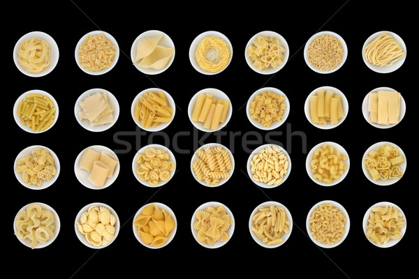 Spaghetti Pasta Sampler Stock photo © marilyna