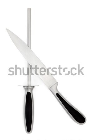  Knife and Sharpener Stock photo © marilyna