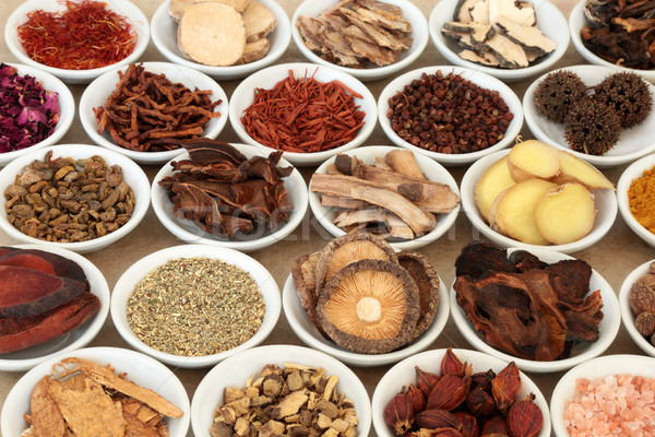 Stock photo: Chinese Herbal Medicine 