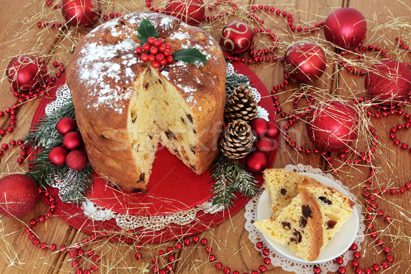 Traditional Italian Christmas Cake Stock photo © marilyna