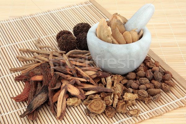 Stock photo: Chinese Herbal Mediicne