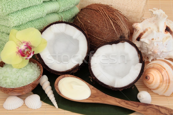 Coconut Spa Treatment Stock photo © marilyna