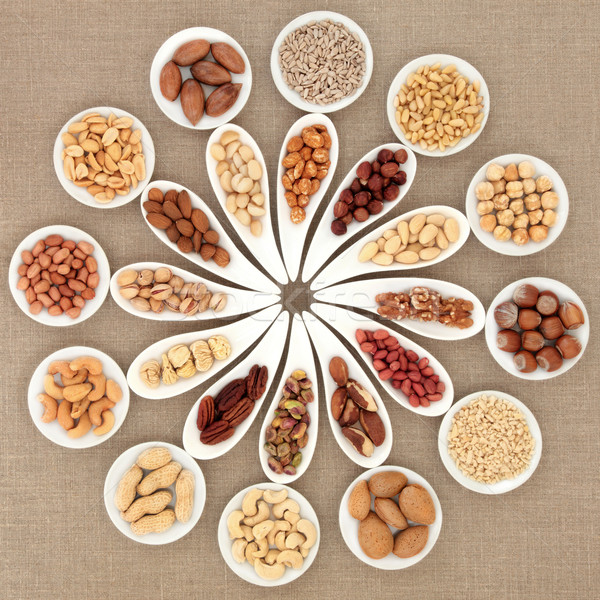 Nut Selection Stock photo © marilyna
