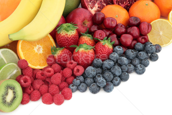 Fresh Fruit Superfood Selection Stock photo © marilyna