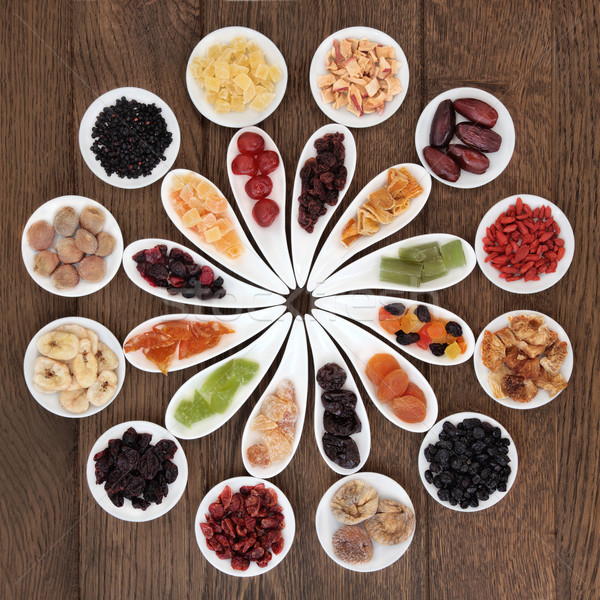 Dried Fruits Sampler Stock photo © marilyna