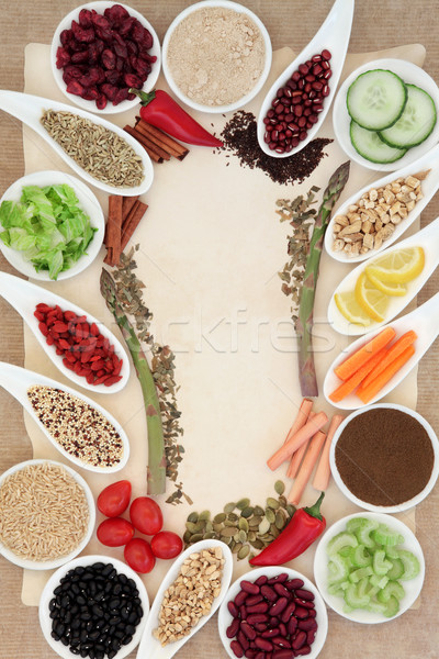 Diet Food Abstract Border Stock photo © marilyna