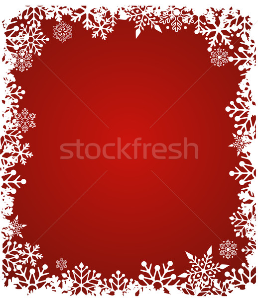 Foto stock: Navidad · rojo · patrón · vector · arte