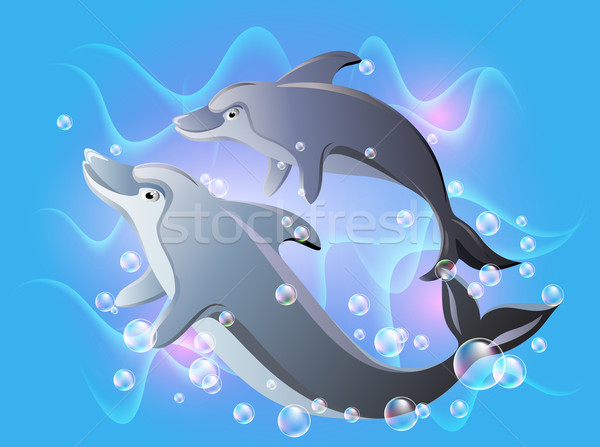 Dolphins Stock photo © Marisha
