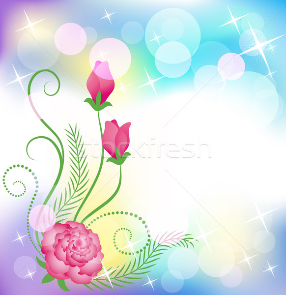 Floral background Stock photo © Marisha