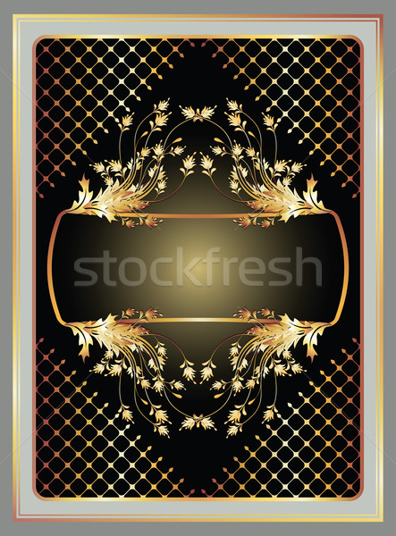 Gouden ornament ontwerp kunst Stockfoto © Marisha