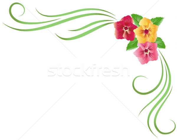 Floral ornament Stock photo © Marisha