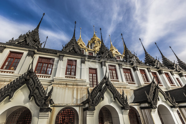 Wat Ratchanaddaram and Loha Prasat Metal Palace in Bangkok ,Thai Stock photo © Mariusz_Prusaczyk