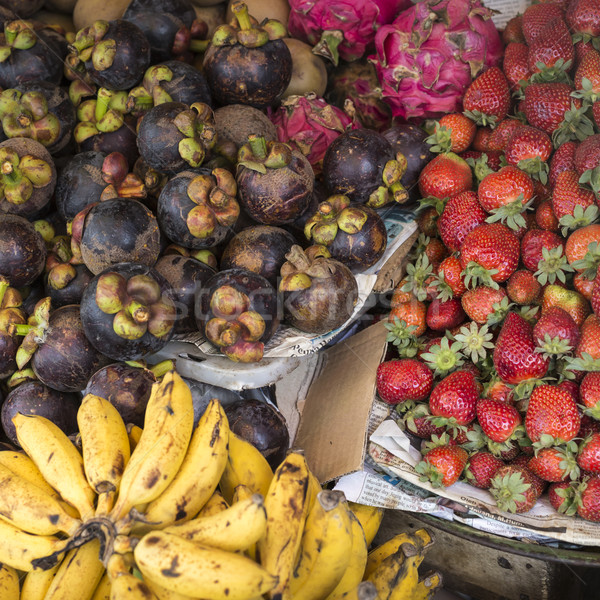 Open air fruit market in the village in Bali, Indonesia. Stock photo © Mariusz_Prusaczyk