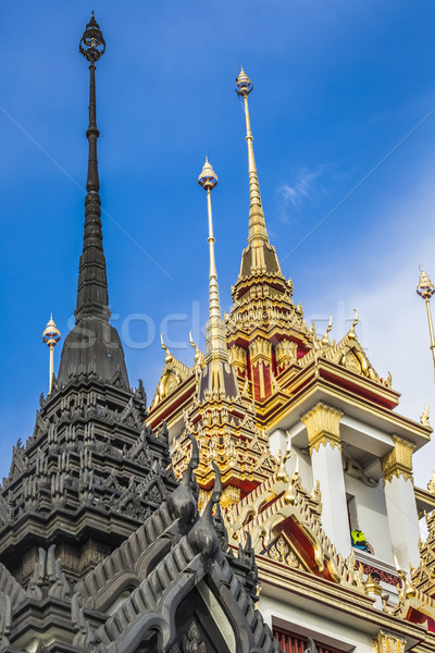 Wat Ratchanaddaram and Loha Prasat Metal Palace in Bangkok ,Thai Stock photo © Mariusz_Prusaczyk