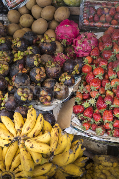 Open lucht vruchten markt dorp bali Stockfoto © Mariusz_Prusaczyk