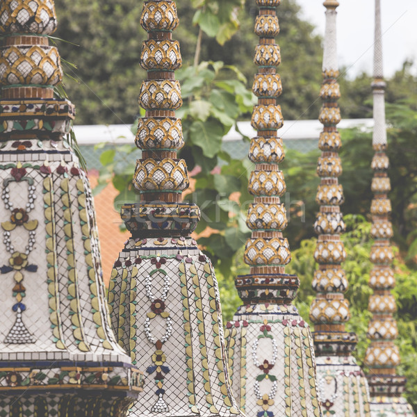 Beautiful Wat Pho temple in Bangkok Thailand Stock photo © Mariusz_Prusaczyk
