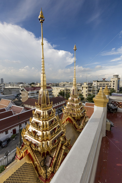 Wat Ratchanaddaram and Loha Prasat Metal Palace in Bangkok ,Thai Stock photo © Mariusz_Prusaczyk