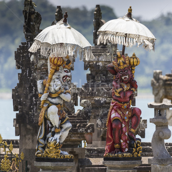 Ulun Danu temple Beratan Lake in Bali Indonesia Stock photo © Mariusz_Prusaczyk